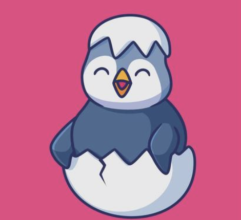 Cute penguin