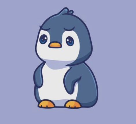 Cute penguin